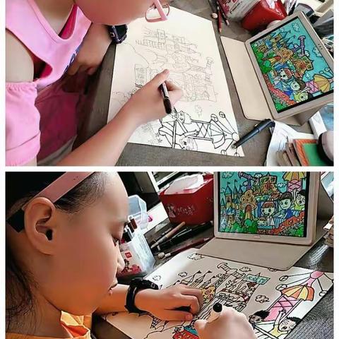 快乐的暑假（四二班）冉梓妍