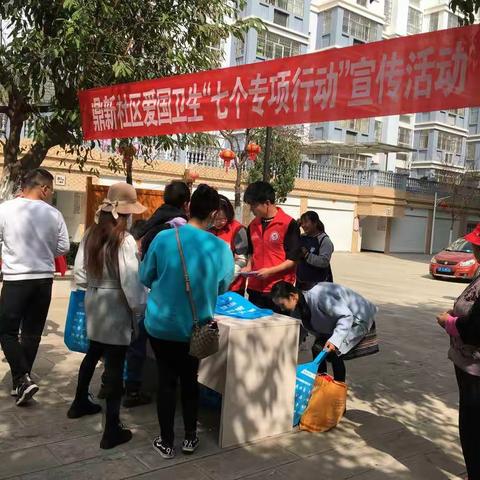 鼎新社区开展“正月十五花灯俏•与民同乐闹元宵”游园暨爱国卫生“七个专项”宣传活动