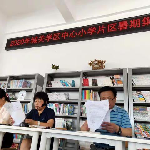 利辛县城关学区中心小学片区教师暑期集体教研活动圆满结束