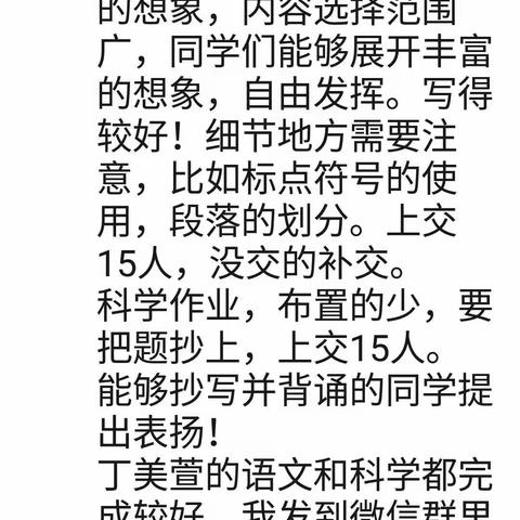 小丁小学第十周网课总结