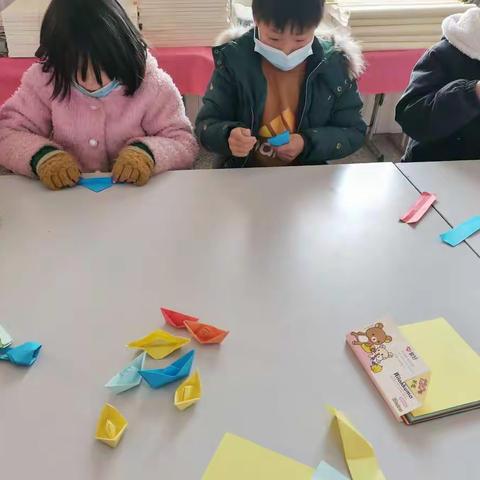 六塔乡主堡寨中心小学手工社团成立