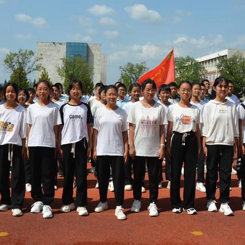 [昌乐县鄌郚镇中学]军训展风采，青春正启航——七年级五班军训纪实