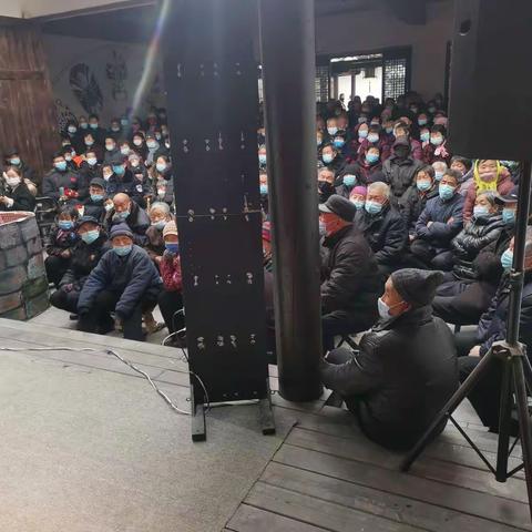 涉县剧团在赤水湾演出进行中