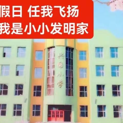 双减假日 任我飞扬 ——兴国小学开展“我是小小科普员”科普活动