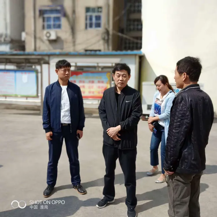 10月12日潘集区文明创建记 实