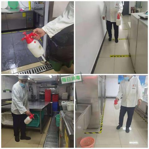 中铁大厦安全收尾消毒检查