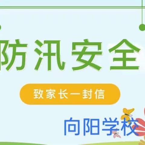 向阳学校防汛安全教育