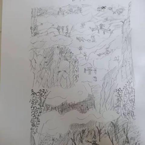 【诗中有画，画中有诗】陵川三宝中学“双减”语文天地中的精彩