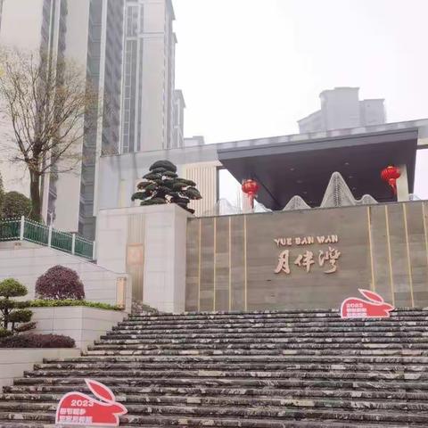 月伴湾小区元月施工情况