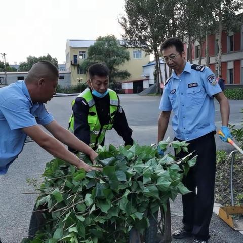 我为群众办实事之 党员义务劳动 除草 拔草活动