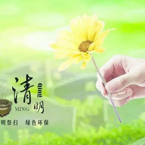 清明节致家长一封信