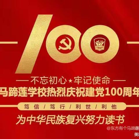 【东方有个马蹄莲，庆祝建党100周年】——清明融情  感恩润心