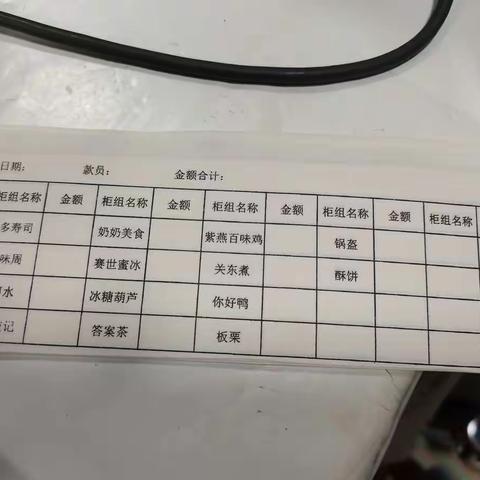 小吃销库存流程