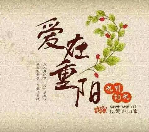 爱在重阳一孝亲行动