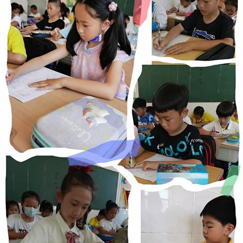写规范中国字，做方正中国人                中心附小三年级百字赛