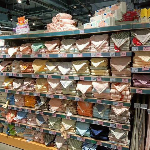 长江新城店毛巾陈列美篇