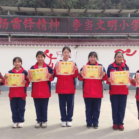 弘扬雷锋精神   争当文明小学生             ——达仁镇枫坪小学开展学雷锋主题活动