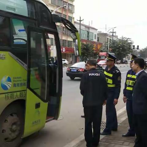 文昌市交通运输局开展春运期间道路交通安全整治活动