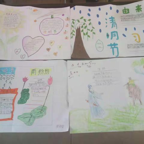 西火联校梁家庄小学【缅怀先烈 文明祭祀】系列教育活动