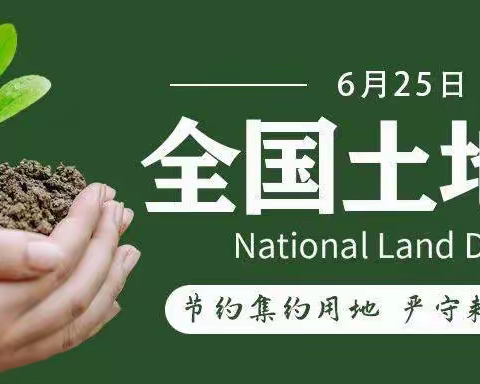 坚守耕地红线，造福子孙后代！宽坪自然资源所开展“全国土地日”宣传活动