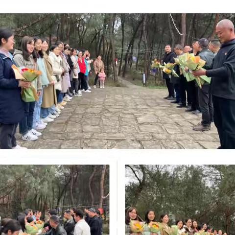 【蕉村中学】户外踏青感受美好，亲近自然陶冶情操--蕉村中学开展庆祝三八国际妇女节暨工会春游团建活动