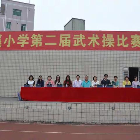 鹅溪小学：我运动，我健康
---记平湖鹅溪小学第二届武术操比赛