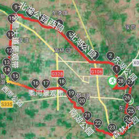 不忘初心跟党走   生态水城家乡游——今是学区实验中学2020年环城远足活动