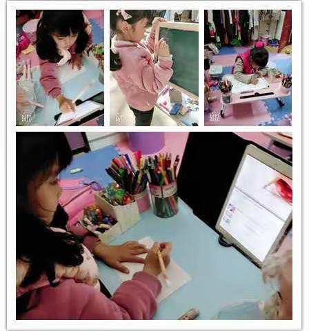 张市镇回民小学一年级（1）班”停课不停学“居家养成教育