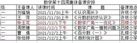 聚集体智慧，促教师发展——安兴中心校三年级数学集体备课