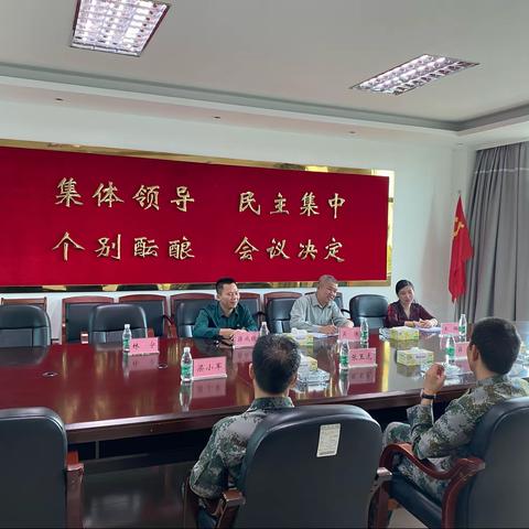 海口市秀英区退役军人事务局赴驻辖区部队走访调研