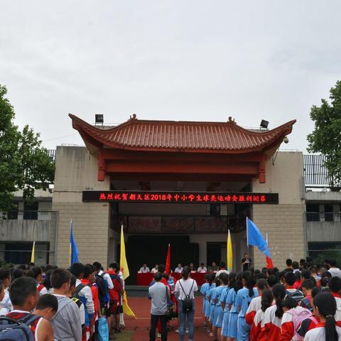 朝天区2018年“万可杯”中小学生球类运动会胜利闭幕