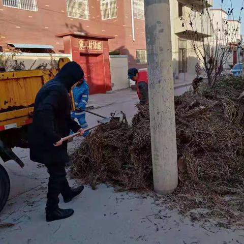 社区帮扶，清洁家园