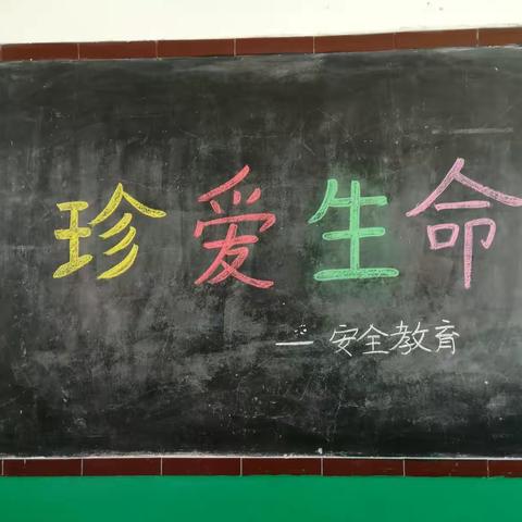 崔家庄小学二年级安全教育主题班会活动