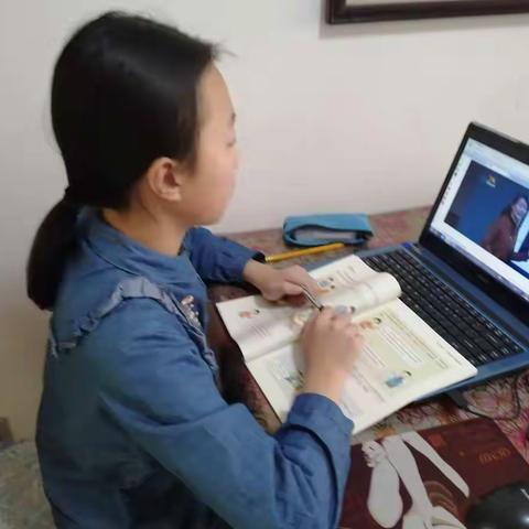 我和空中课堂的约会---中宁十小 六年级（1）班金逸轩