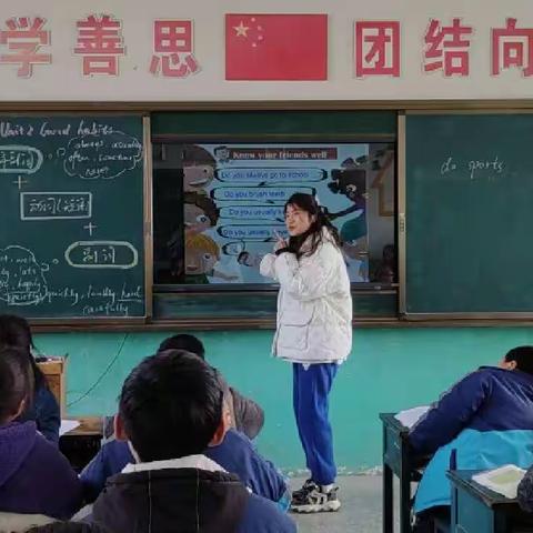 "优化教学过程，构建高效课堂"——官湖镇鲍庄小学举行专题教研活动