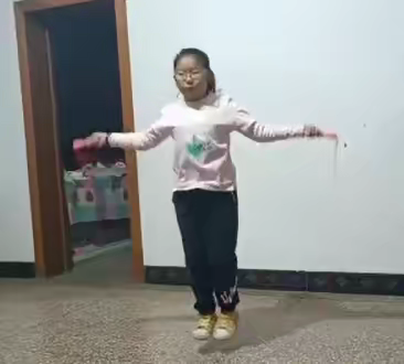 西葛小学2022年10月“迎国庆、共健身”跳绳比赛