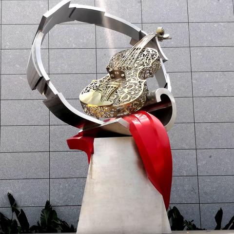 昆明西山茶马花街文化雕塑