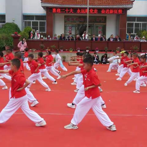 武山滩歌学区各学校积极开展“喜迎二十大  争做好队员”主题系列活动