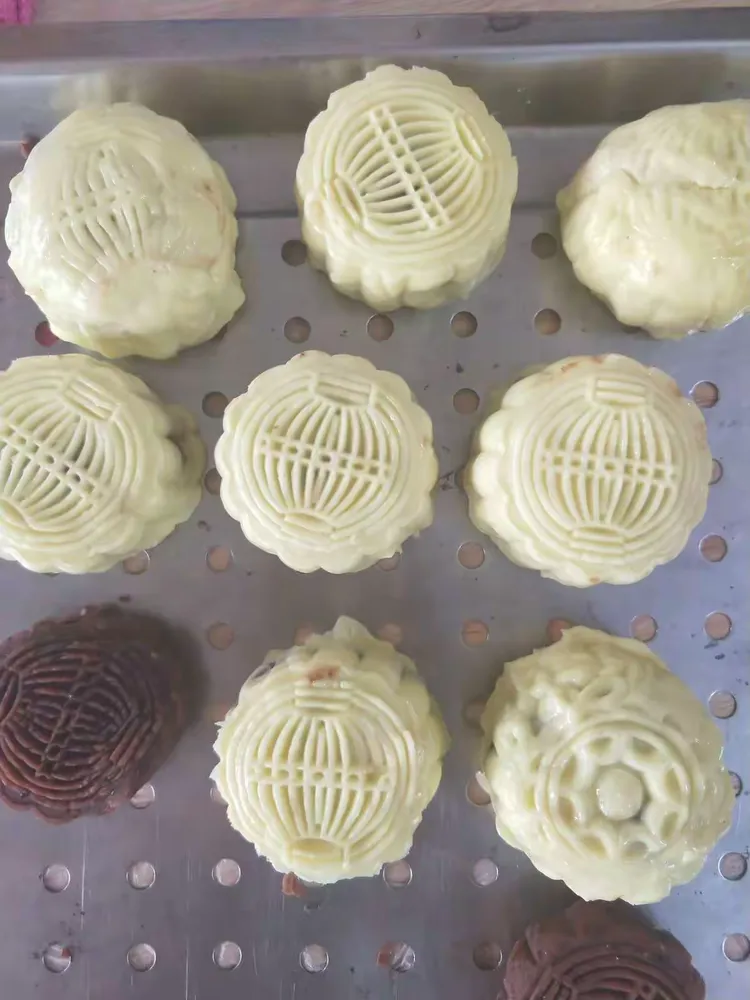 大一班亲子diy制作冰皮月饼