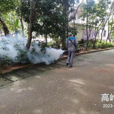 2023年6月12日海南畅洁有害生物防治科技有限公司对陵水县提蒙乡开展病媒生物防制工作日志