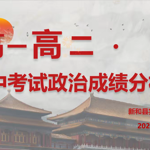 切磋琢磨求进步 矢志不渝抓质量——新和县实验中学期中考试政治成绩分析会