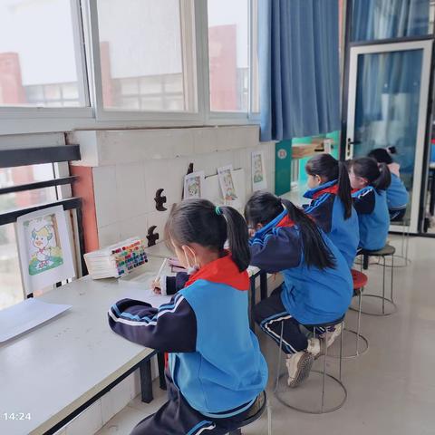 诚睦路小学  工笔社团 3.1