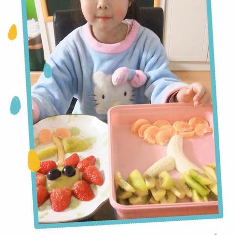 水果拼盘之绿树红花