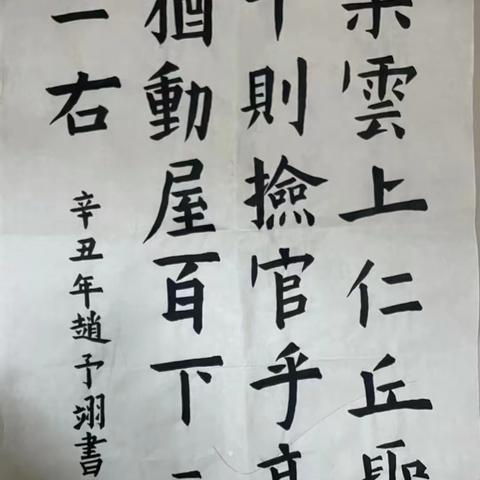 记录安的书法成长