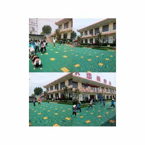 周辛庄小学防震演练