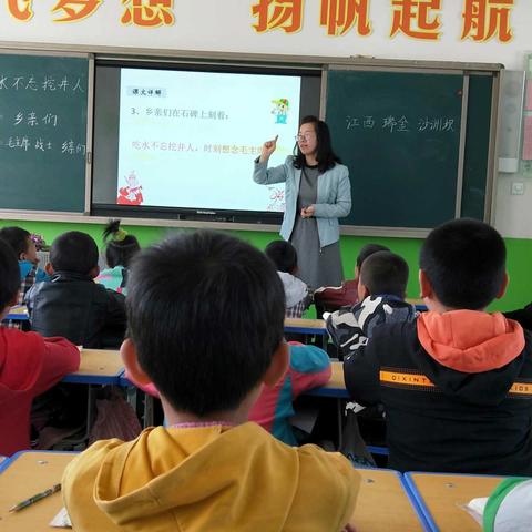 促教师成长，品有效课堂——红寺堡中圈糖小学三课活动