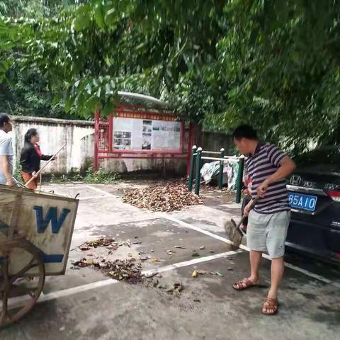 2021年10月调南村委会人居环境卫生整治