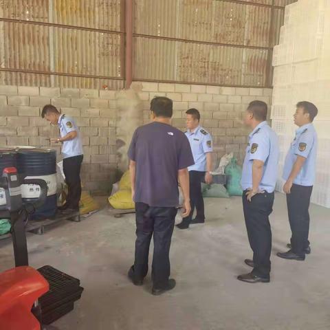 风塘小组开展仓储检查工作