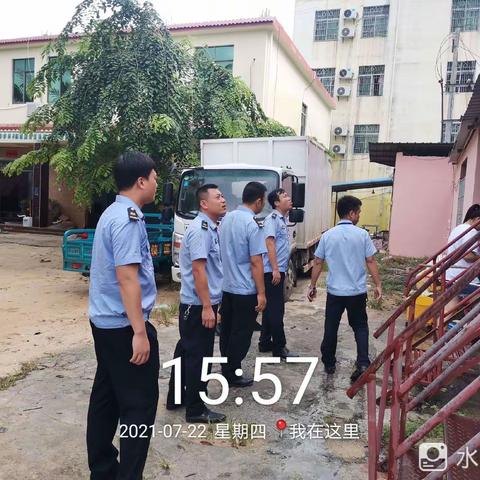 风塘组联合对三合一场所“童话”KTV进行消防安全排查