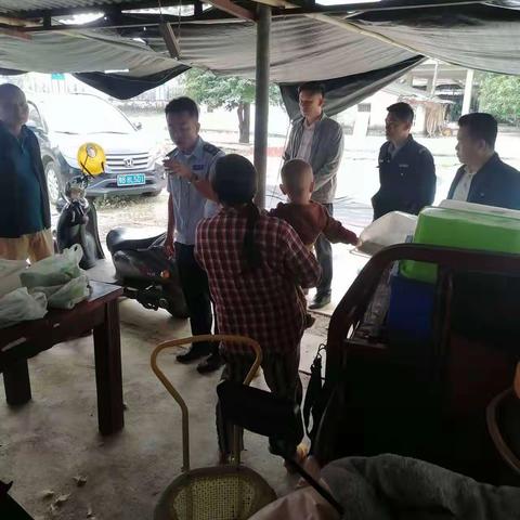 椰林村开展防台“雷伊”工作动态